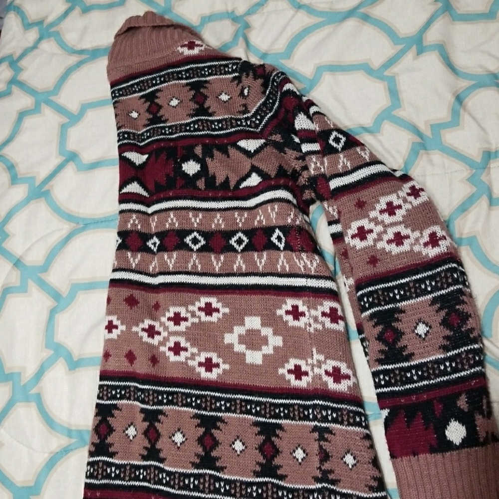 Open cardigan